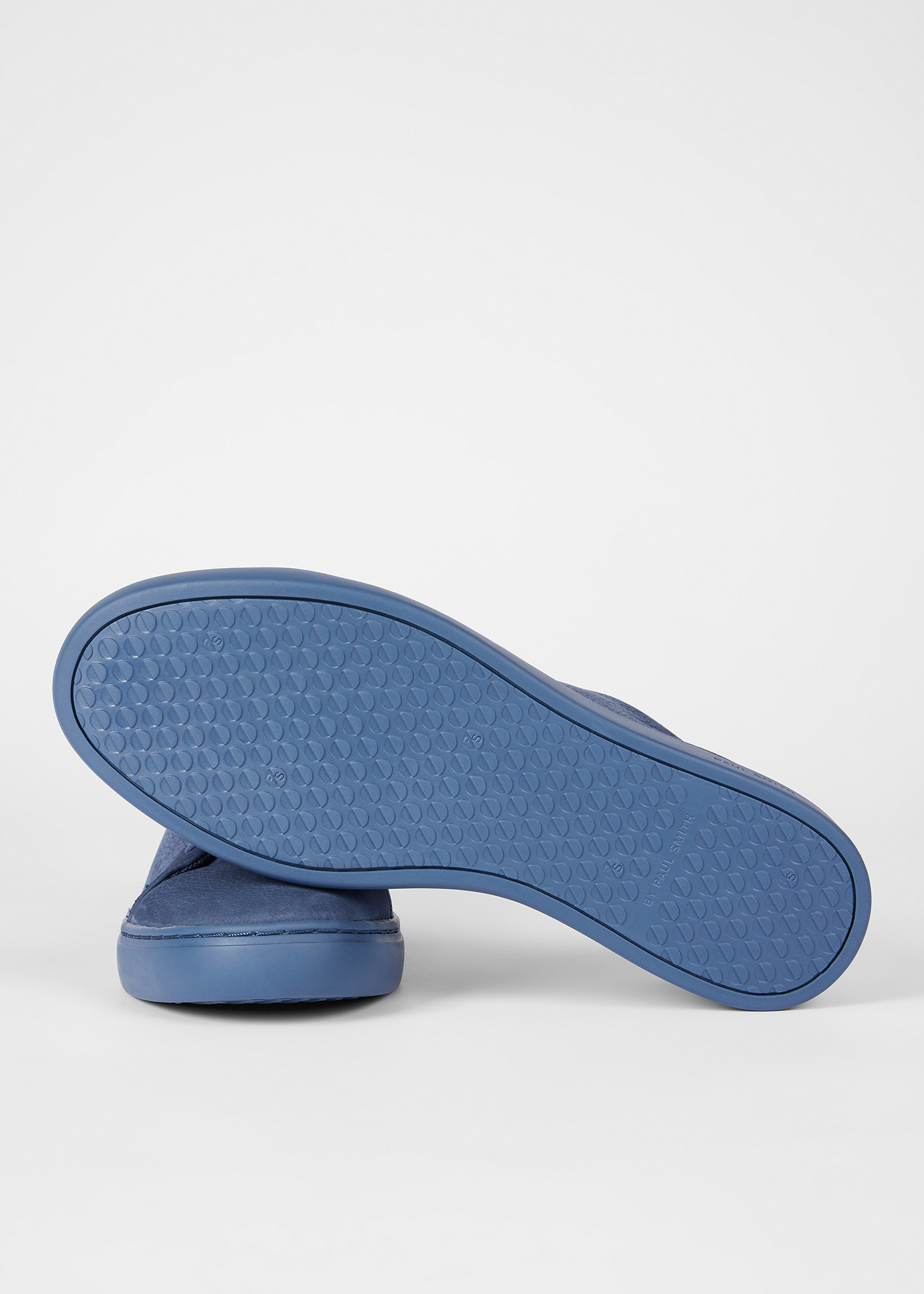 Slate Blue Nubuck 'Lee' Trainers - 2