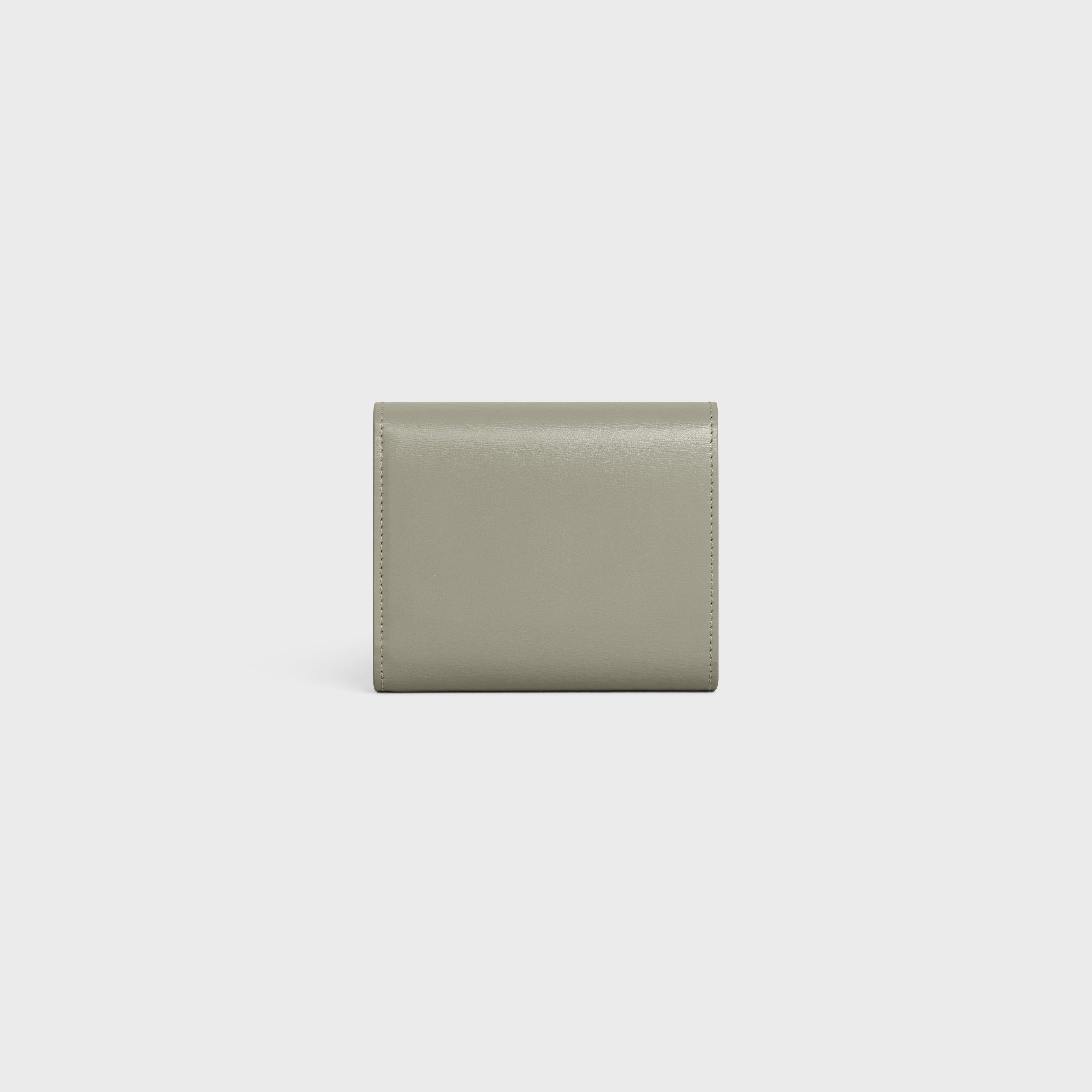 Small Wallet TRIOMPHE in Shiny calfskin - 3