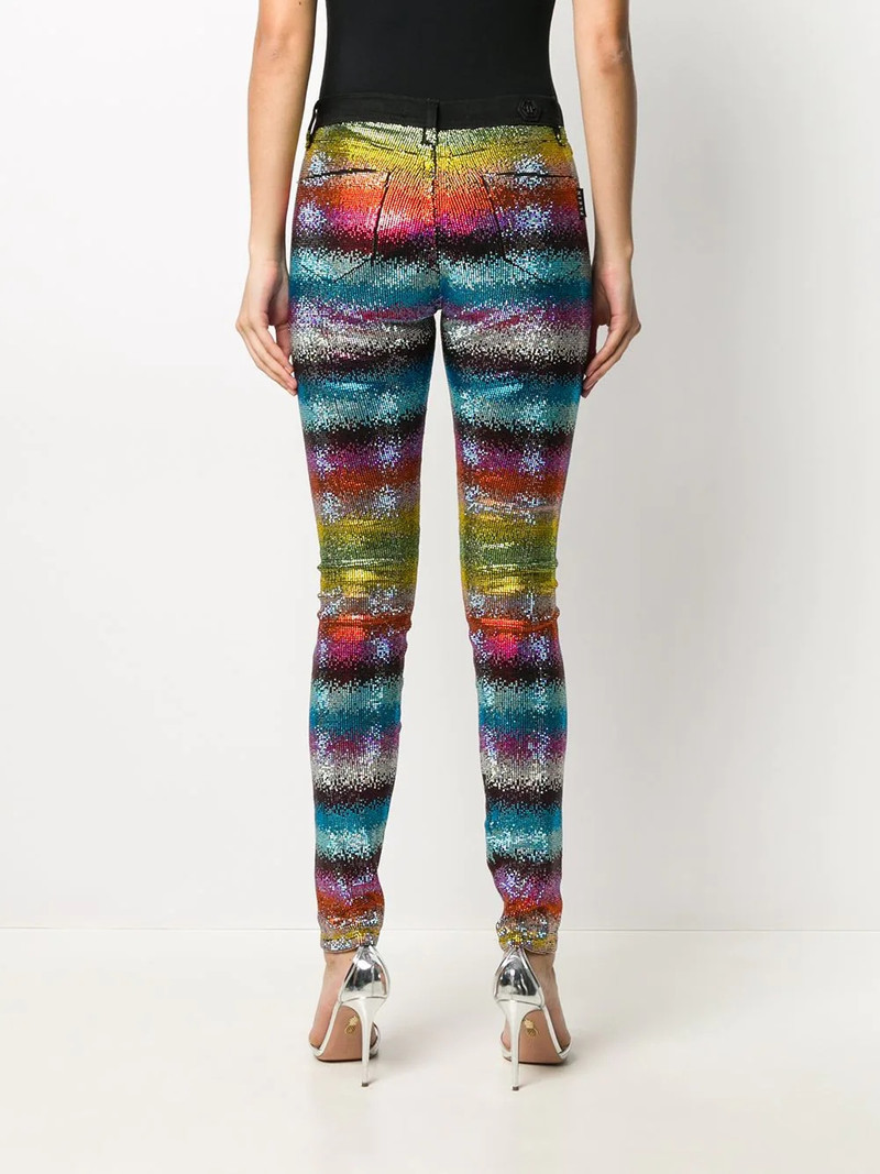 Rainbow Crystal jeans 4