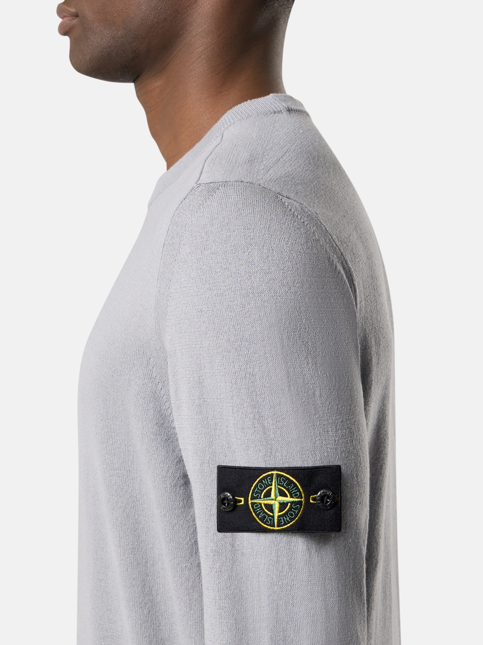 スウェット・トレーナー *STONE * Light Organic Cotton Man to Man Navy 5100062S Stone Island 5100062 LIGHT RAW HAND ORGANIC COTTON | REVERSIBLE