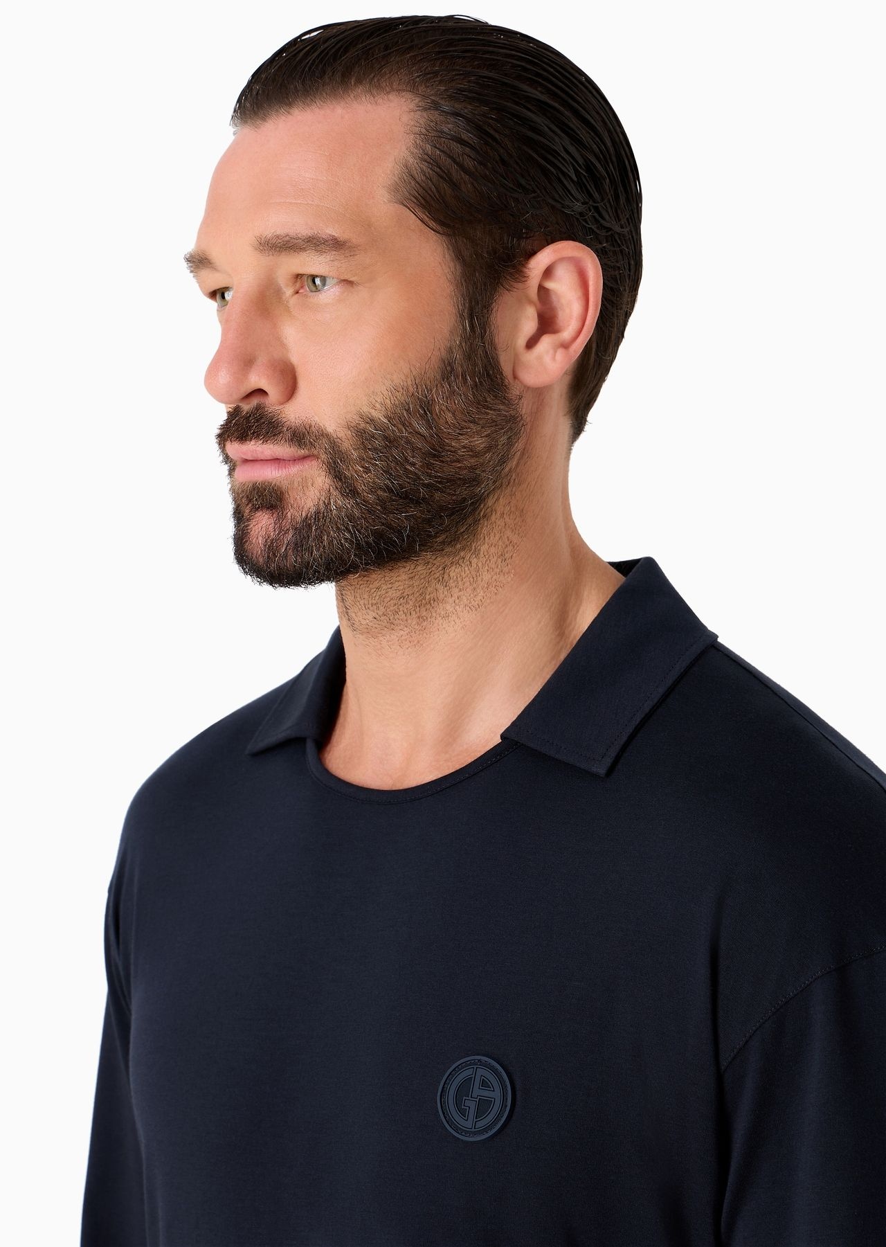 Pima cotton jersey long-sleeved jumper - 5