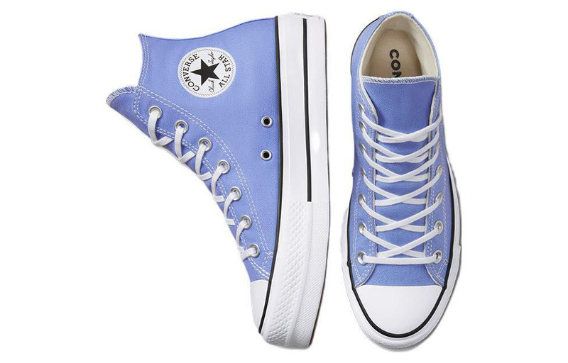 Converse (WMNS) Converse Chuck Taylor All Star Lift Platform Seasonal Color High Top 'Royal Pulse' A00908C outlook