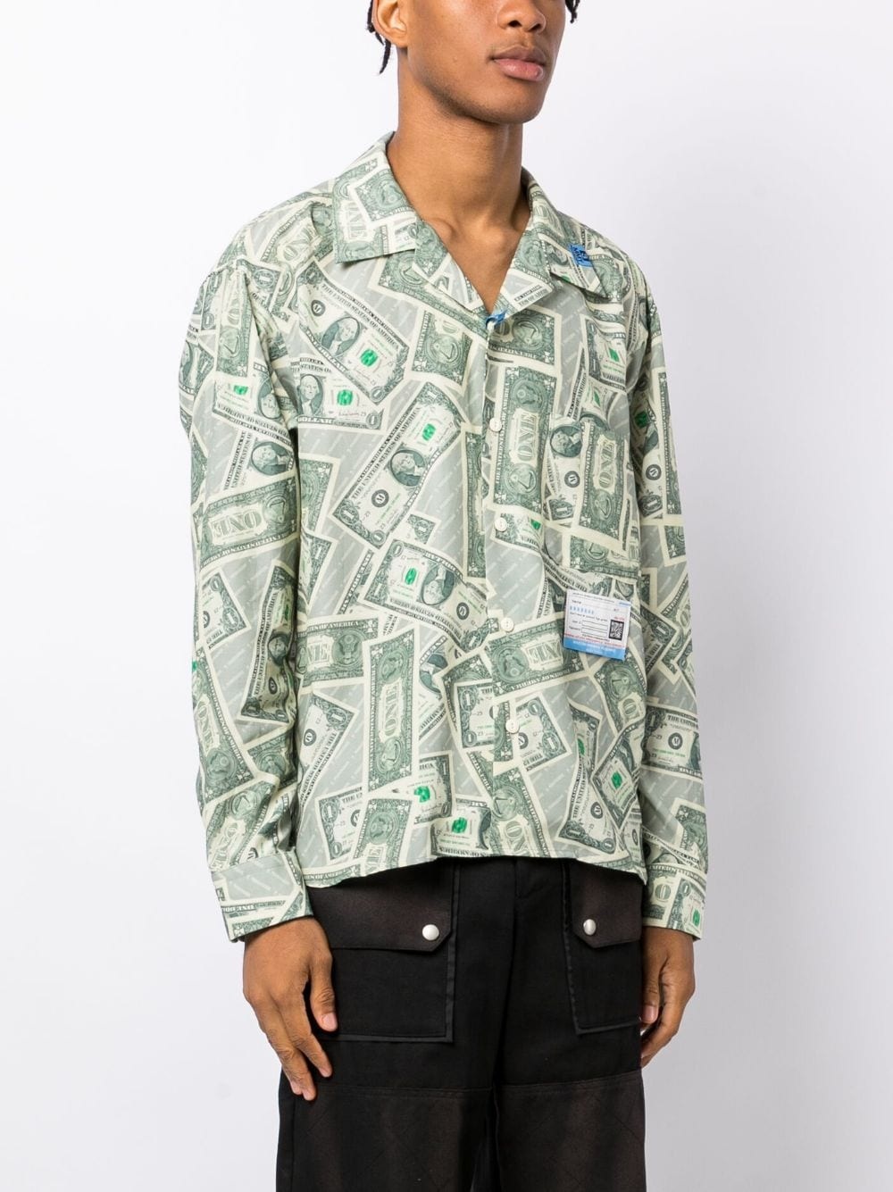 Dollar Bill long-sleeve shirt - 3