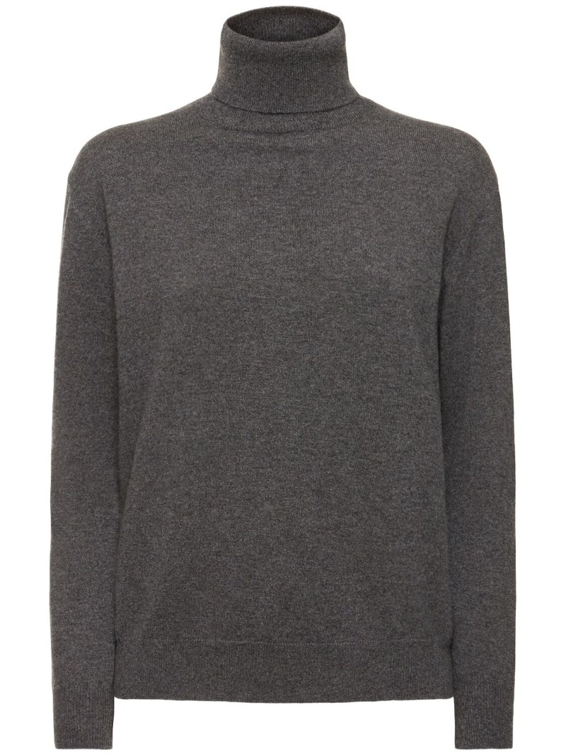 Cashmere turtleneck sweater - 1