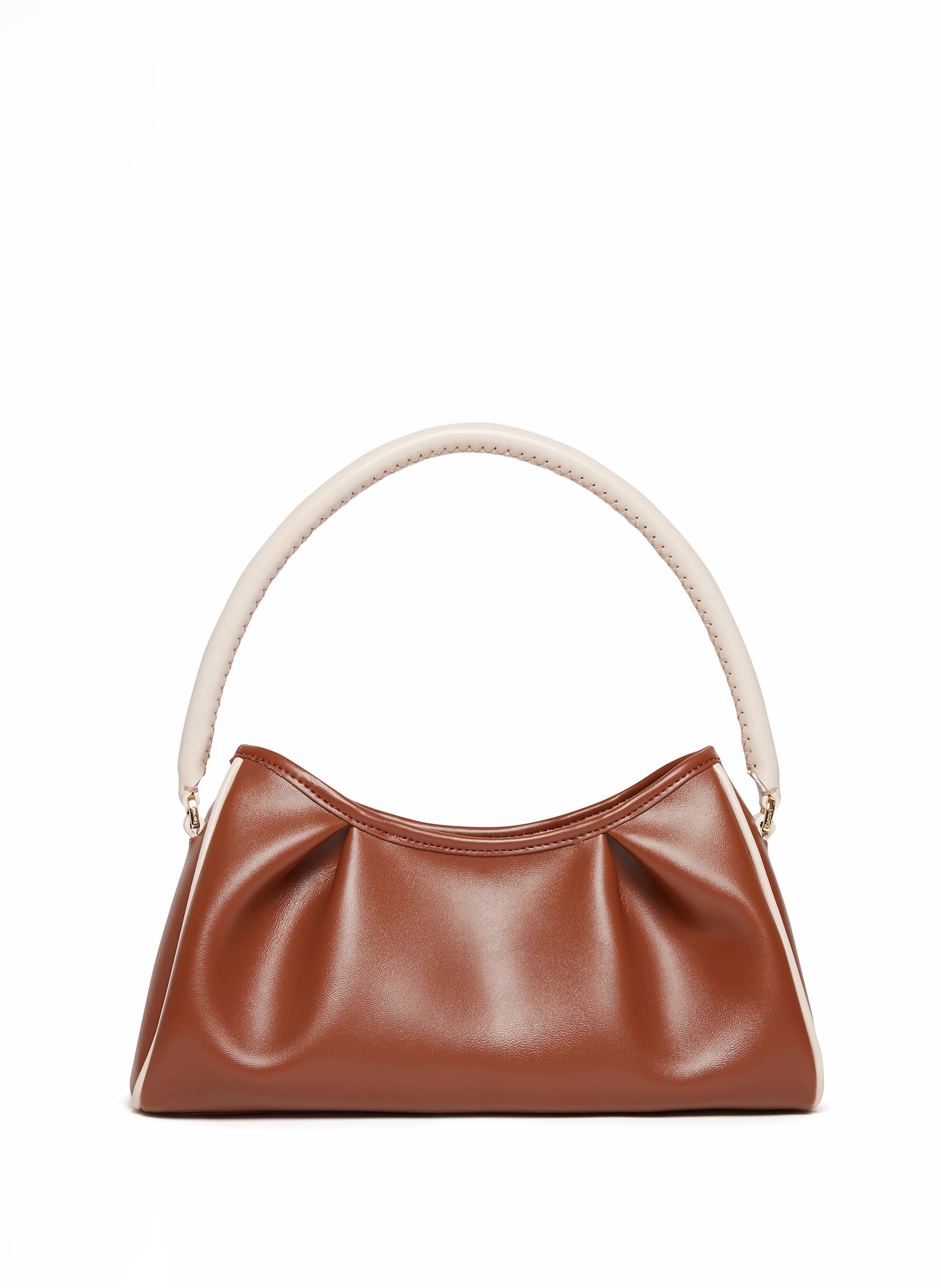 Dimple Leather Cognac/Beige - 1