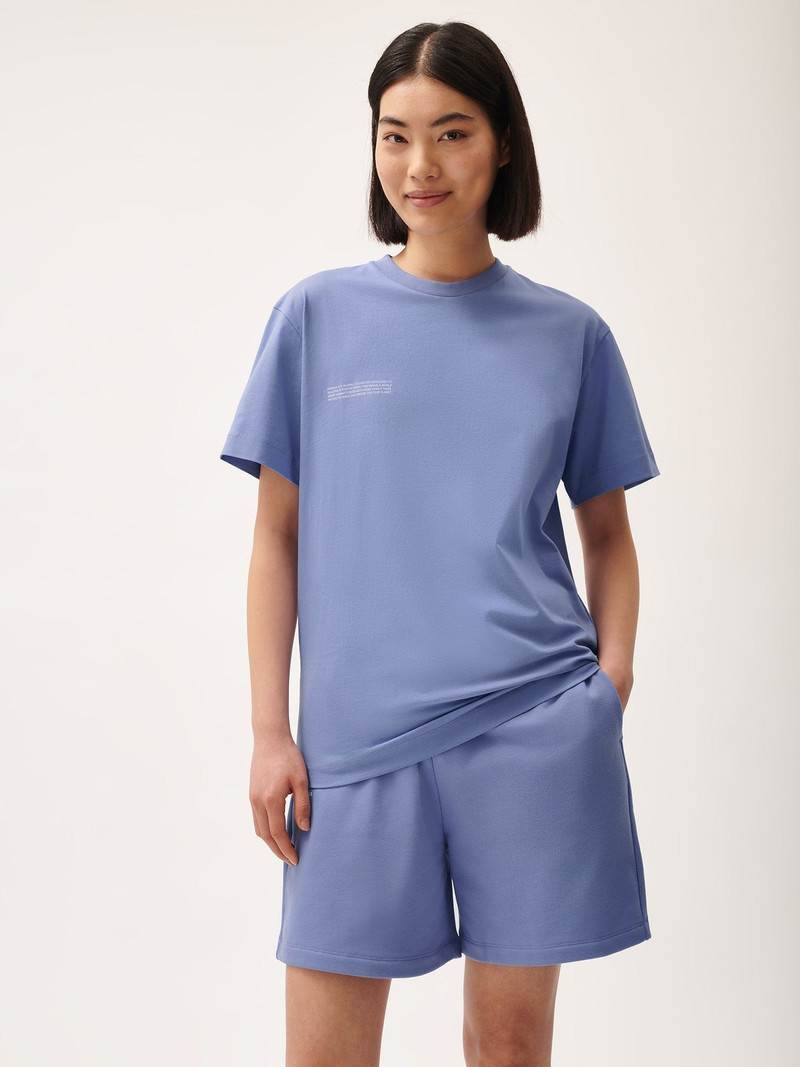 PANGAIA Womens 365 Midweight T-shirt - Aster Purple outlook