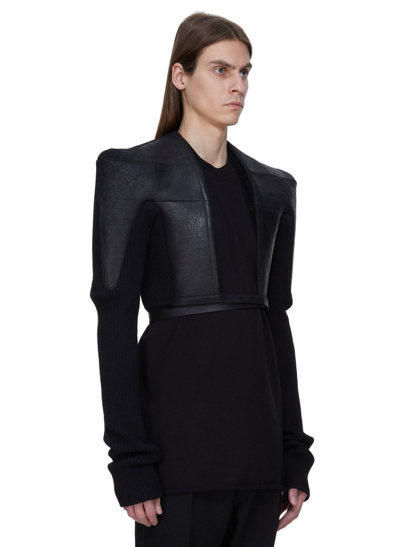 Black Concordians Tight Shearling Jacket 2