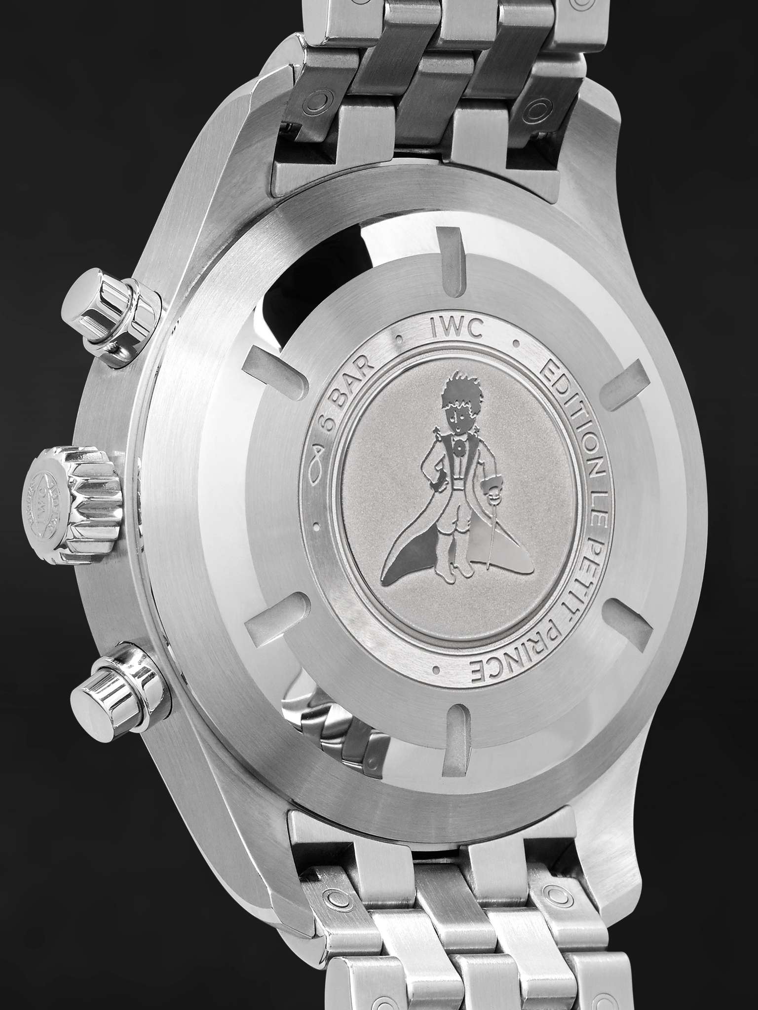Pilot's Le Petit Prince Edition Chronograph 43mm Stainless Steel Watch, Ref. No. IW377717 - 5
