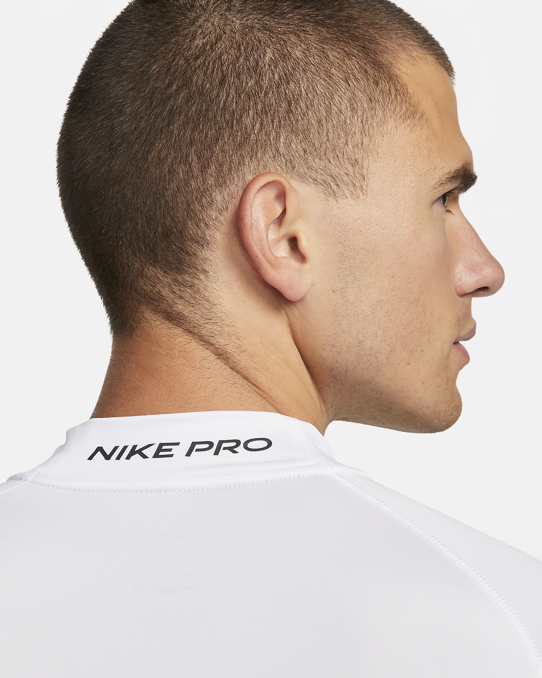 Nike Pro Men's Dri-FIT Fitness Mock-Neck Long-Sleeve Top - 5