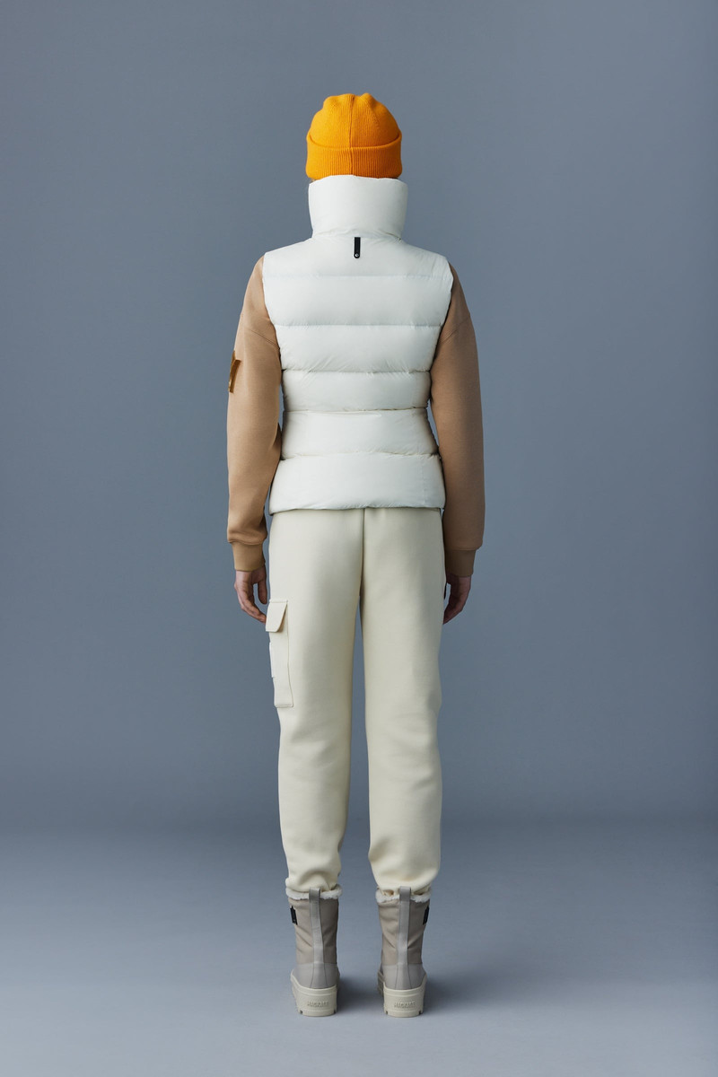 CHAYA lustrous light down vest for ladies 4