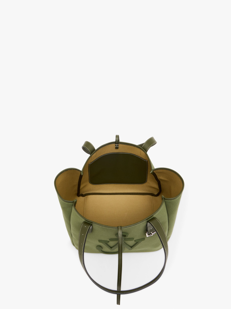 BELT TOTE BAG - DOUBLE CANVAS SHOULDER BAG 4