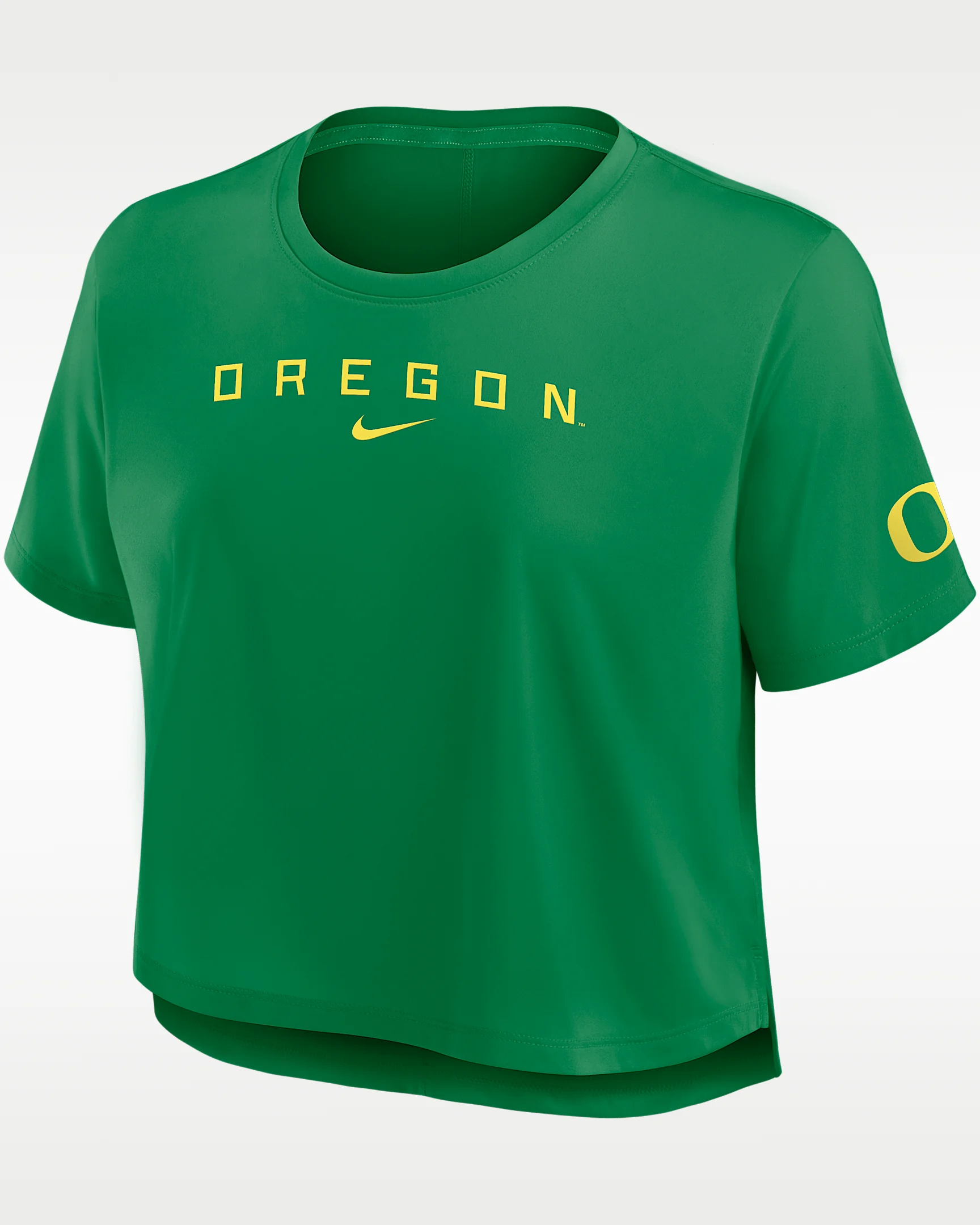 Oregon Premium Performance Women's Nike Dri-FIT Cropped Top - 1