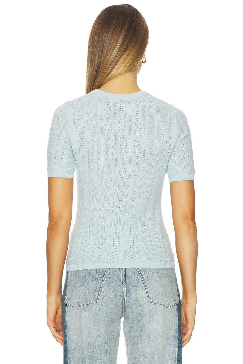 rag & bone Francesca Merino Short Sleeve Sweater outlook