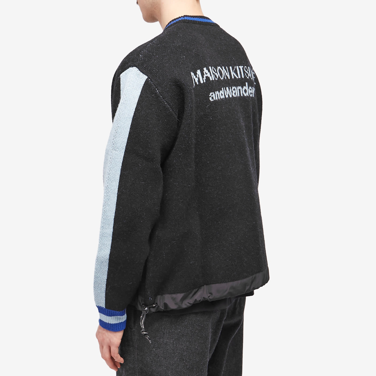 and wander x Maison Kitsune Crew Knit - 3