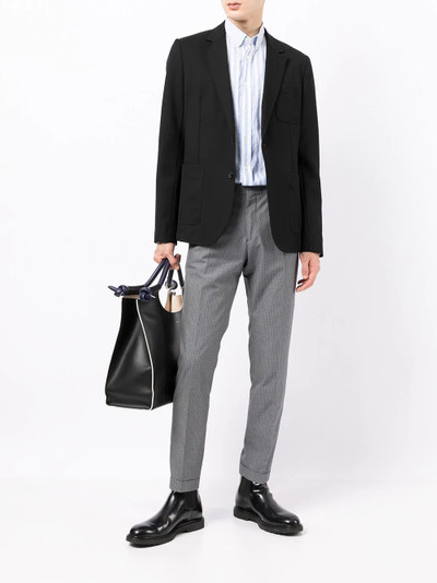 Paul Smith plaid-check tailored trousers outlook