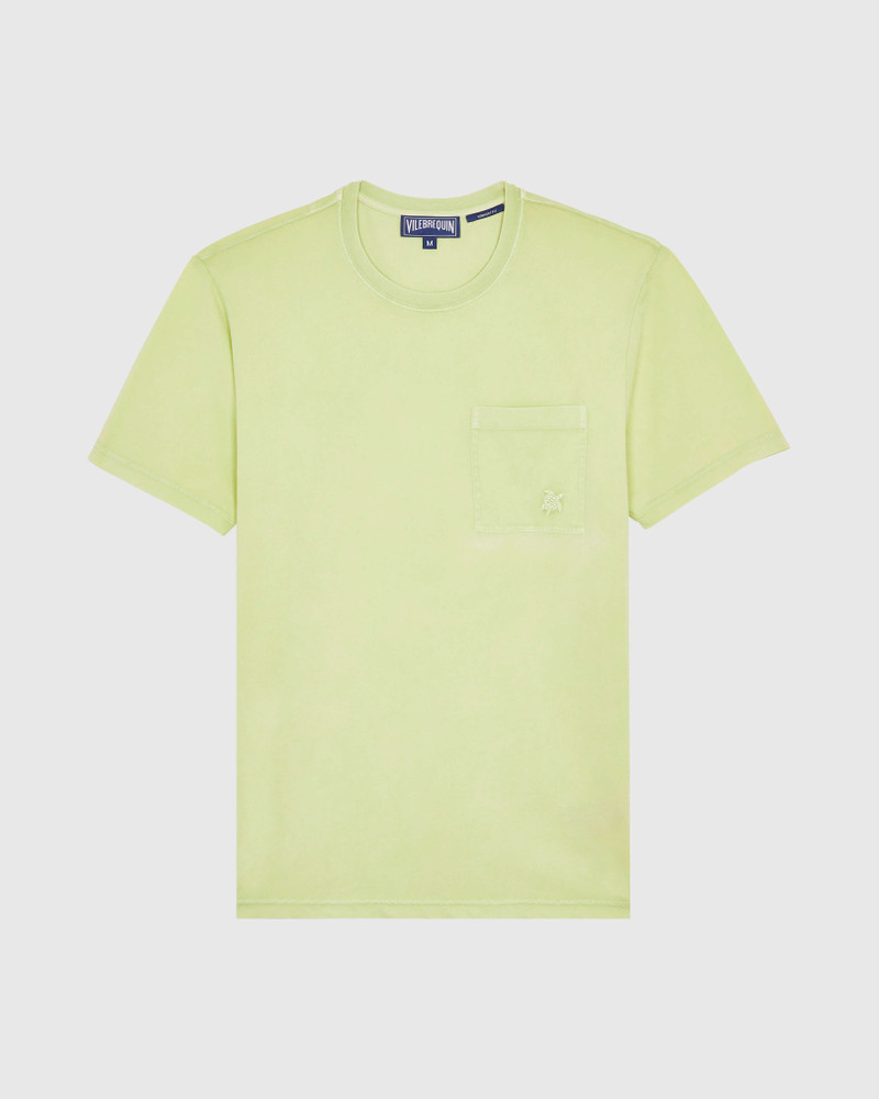 Men Solid Organic cotton T-shirt Natural Colors 1