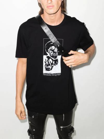 Alexander McQueen skull-print cotton T-shirt outlook