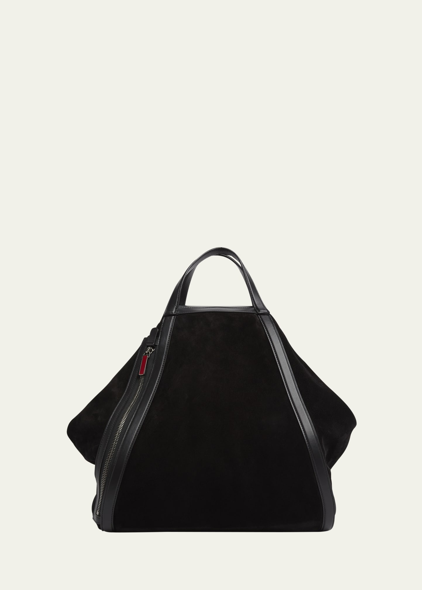 Men's Pyramid Leather Sling Bag - 1