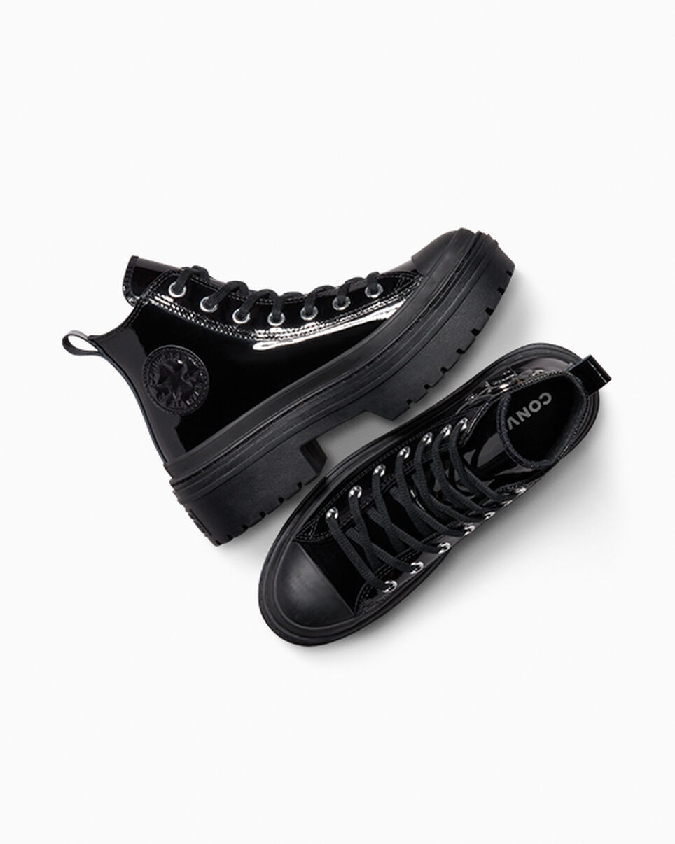 Chuck Taylor All Star Lugged Heel Platform Patent Leather - 5
