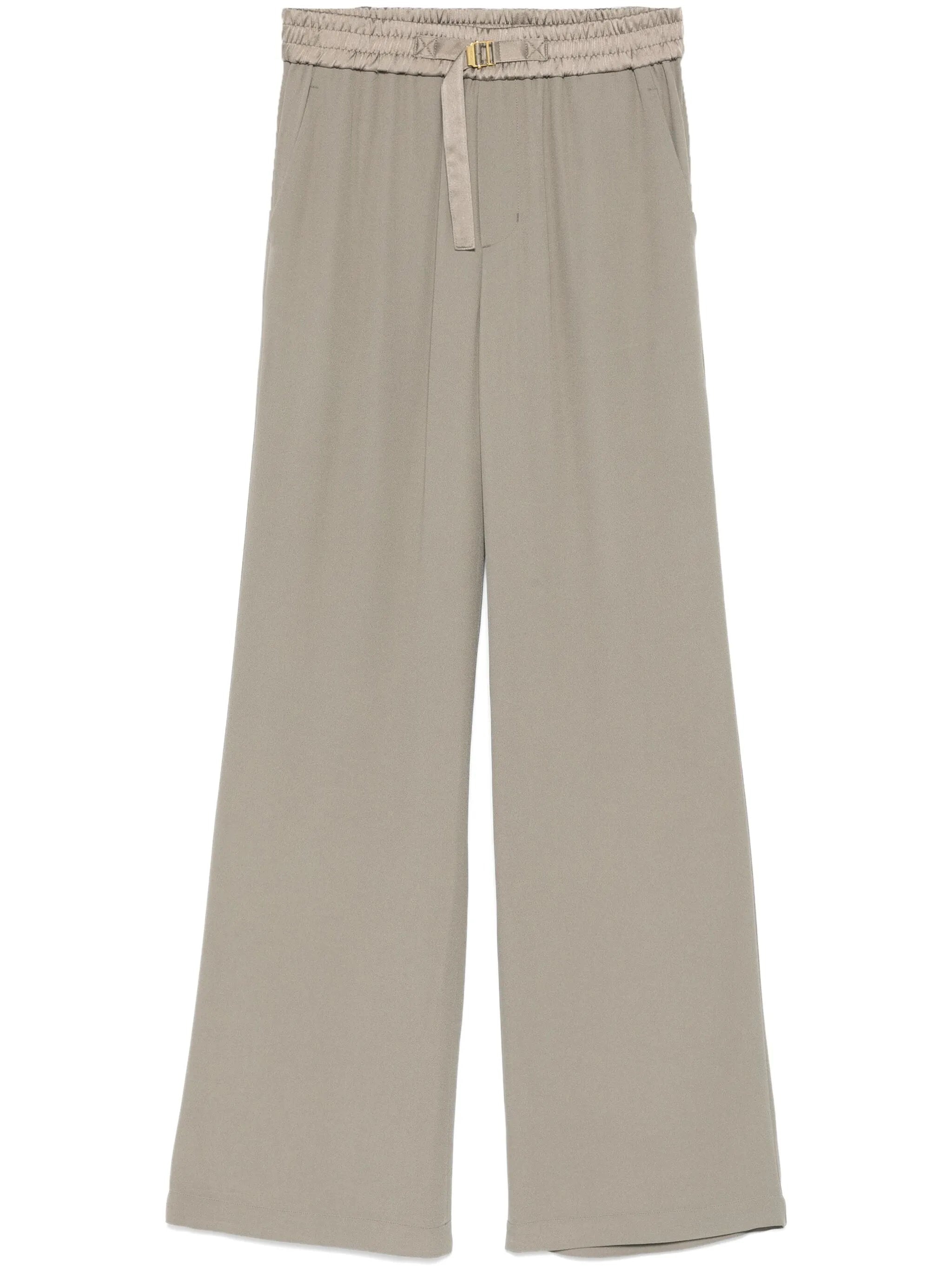 Drawstring Palazzo Pants - 1