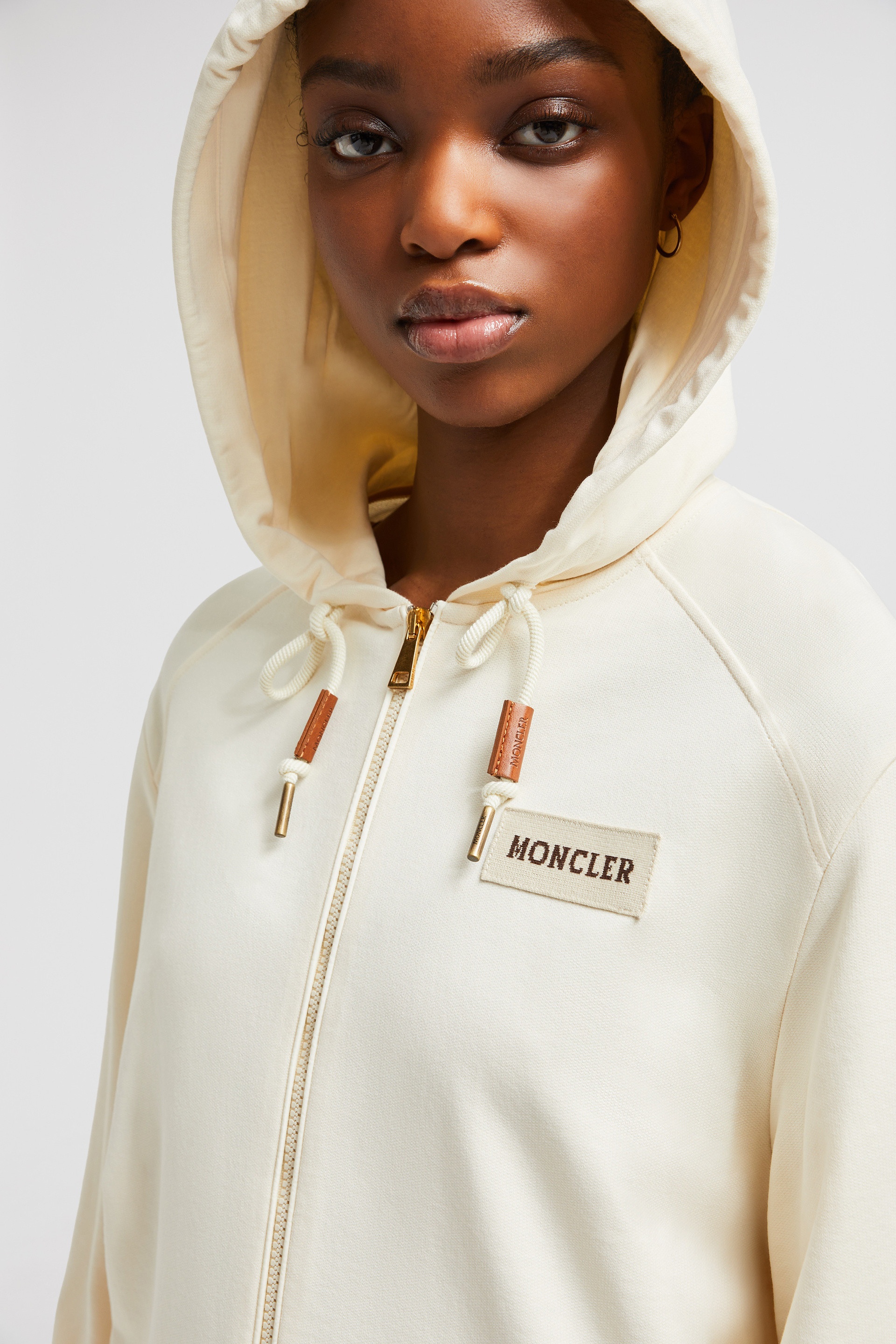 Cotton Zip-Up Hoodie - 4