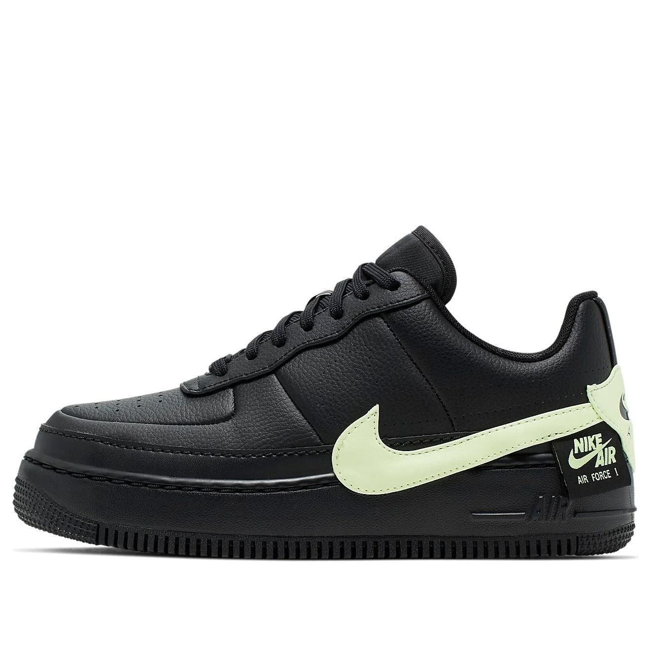 (WMNS) Nike Air Force 1 Jester XX 'Black Barely Volt' CN0139-001 - 1