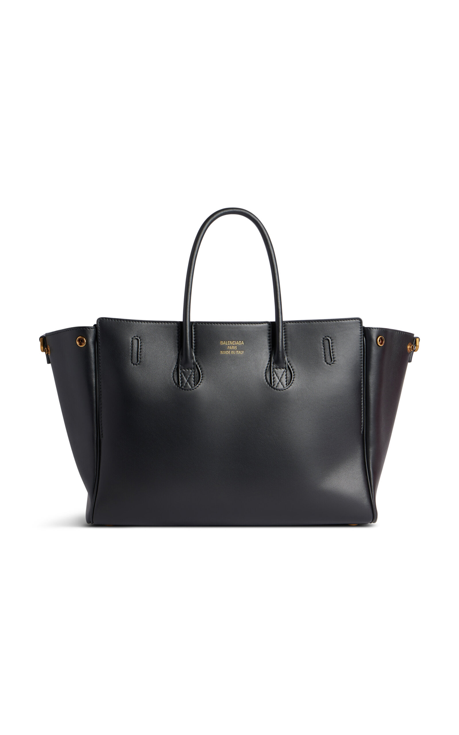 Bel Air Small Leather Carry-All Bag black - 2