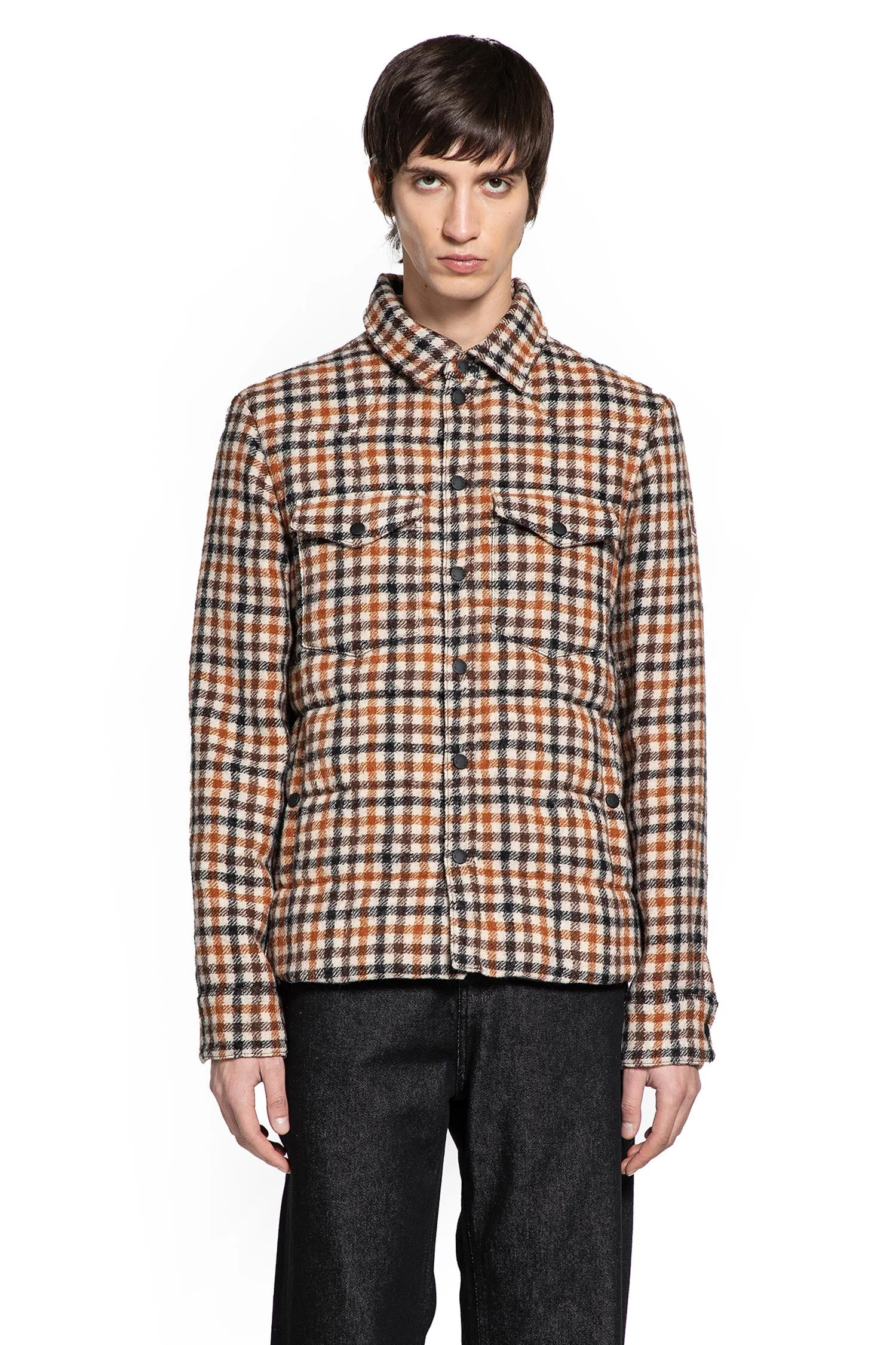 Gelt Wool Down Shirt Jacket - 1