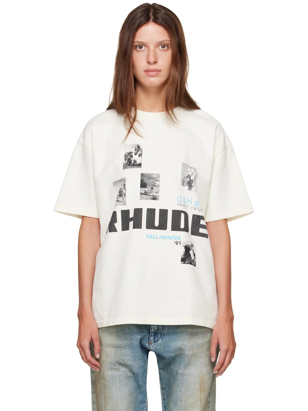 Off-White 'Winter 91 Rallye' T-shirt - 1
