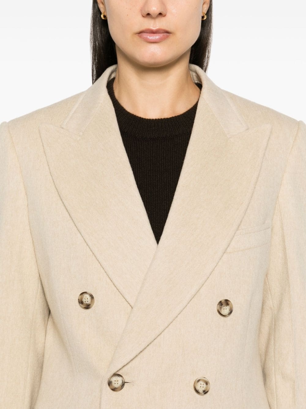peak-lapel blazer - 5