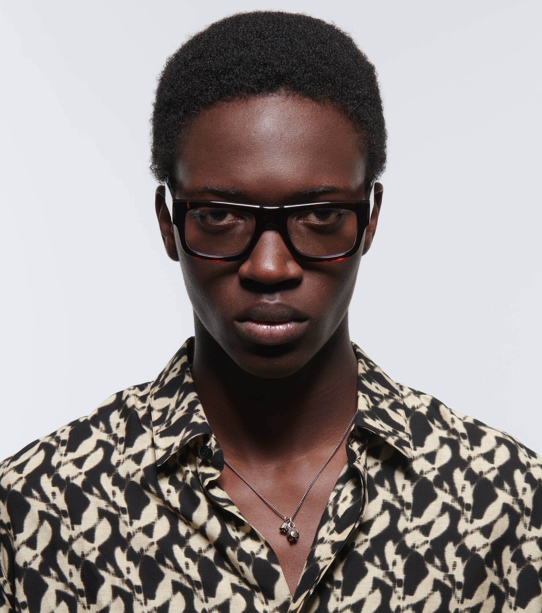 SL 574 rectangular glasses - 3
