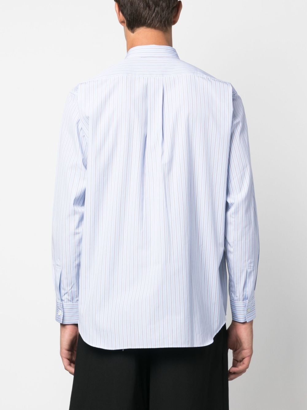 stripped cotton shirt - 4