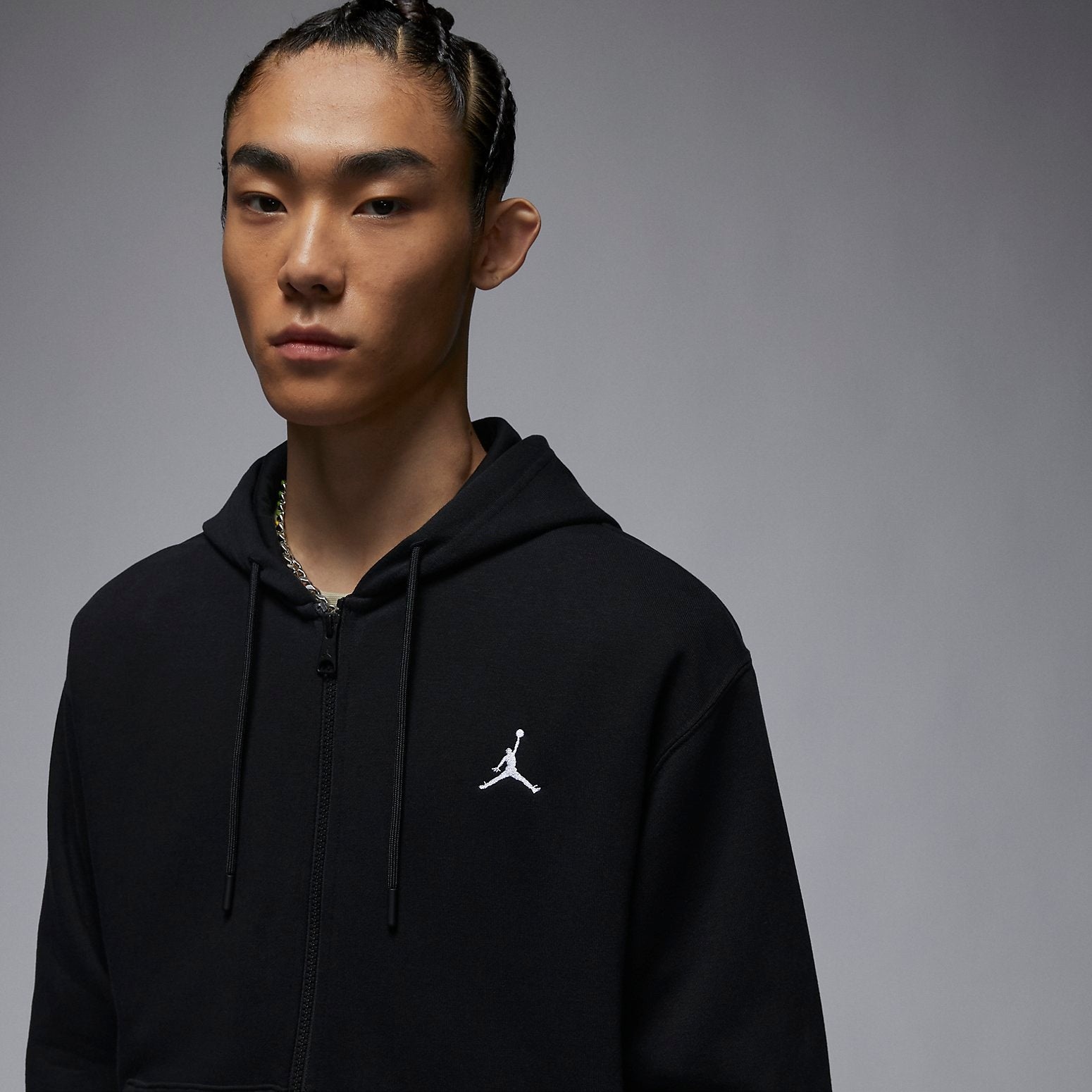 Air Jordan Full Zip Hoodie 'Black' FQ1867-010 - 2