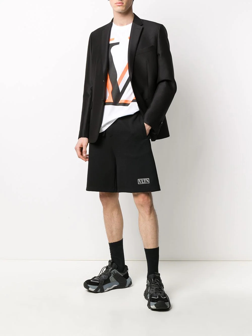 VLTN patch track shorts - 2