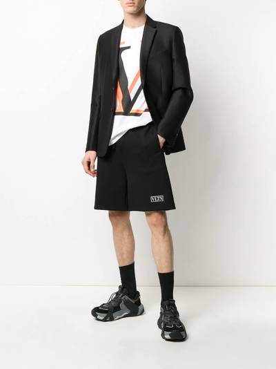 Valentino VLTN patch track shorts outlook