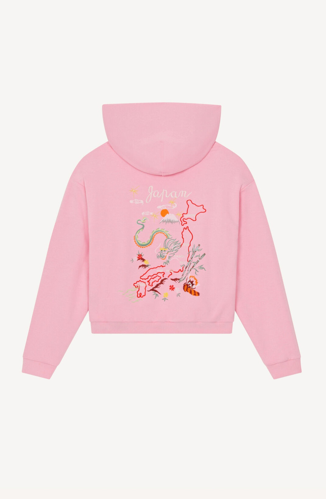 'France-Japan' reversible hooded sweatshirt - 3
