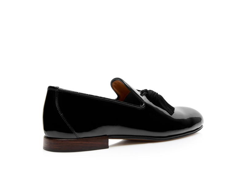 PATENT NICOLAS TASSEL SLIPPER 3