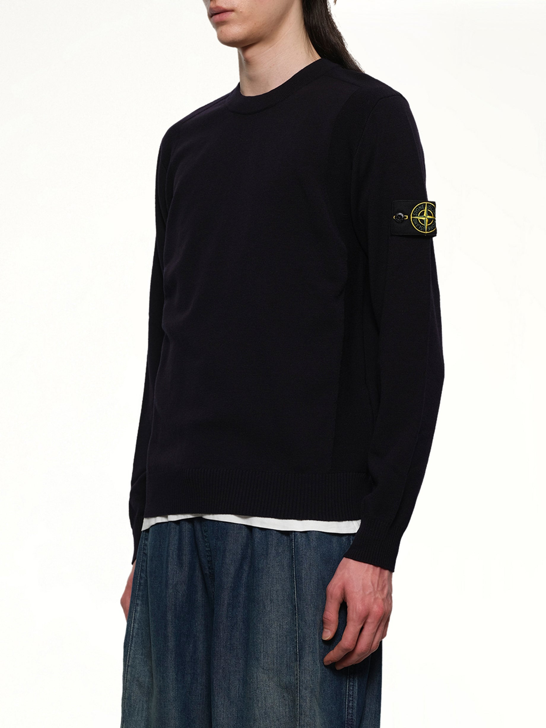 510000 Crewneck Sweatshirt in Navy Blue - 3