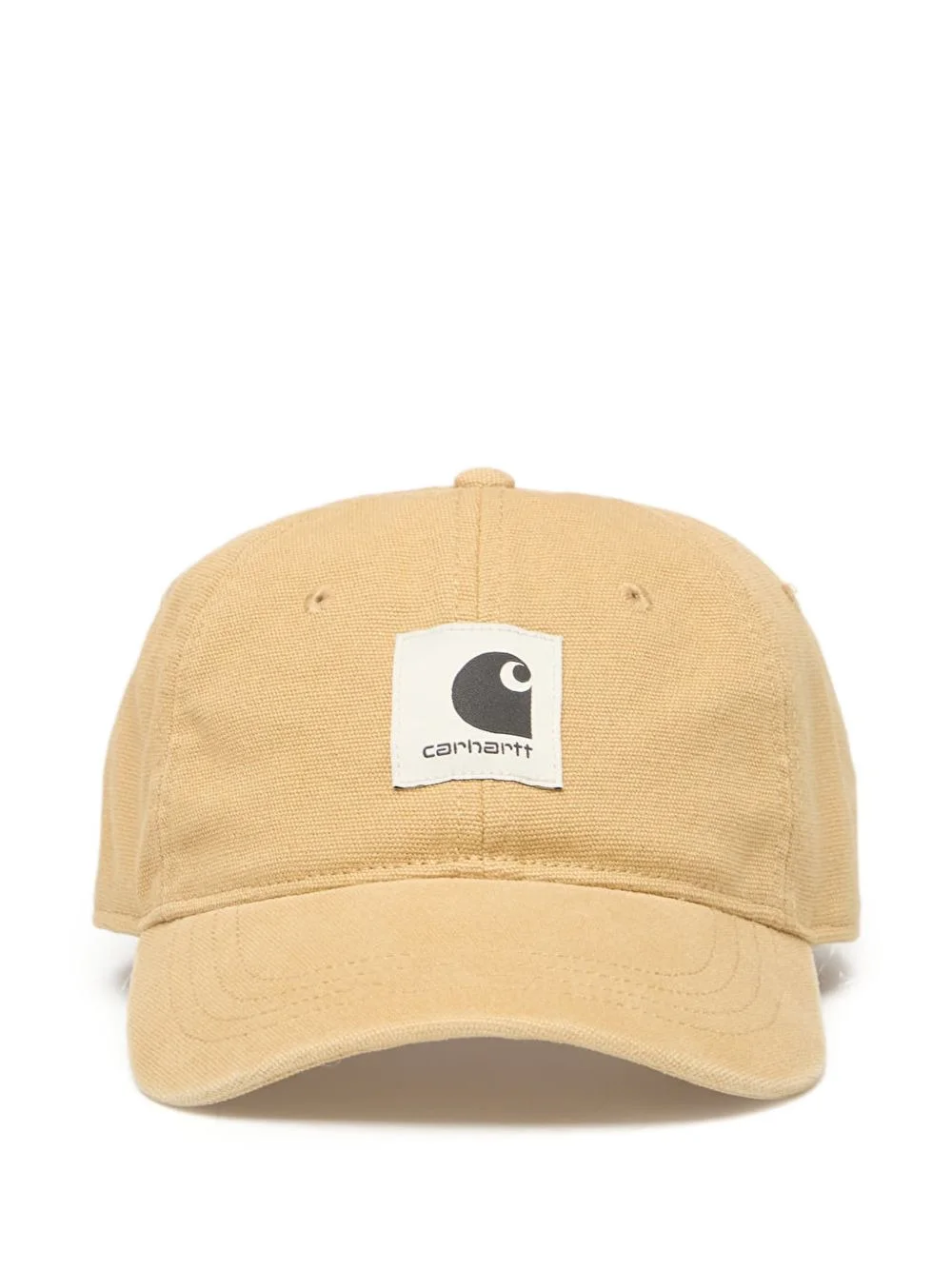 logo-patch canvas cap - 1
