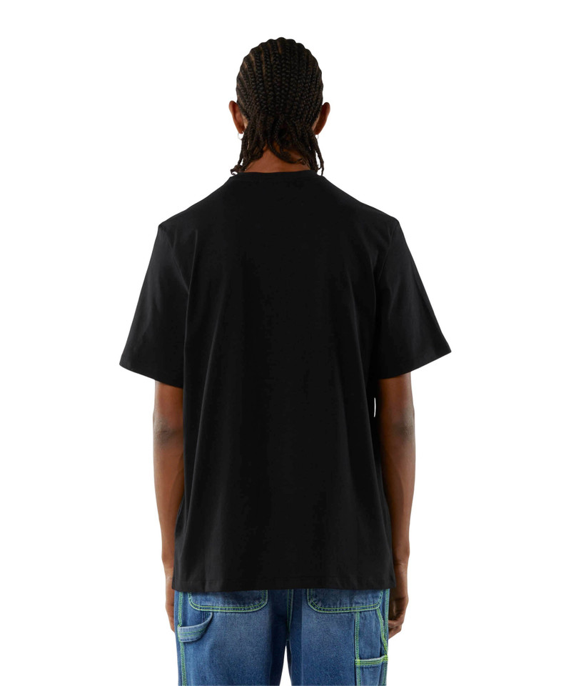 Cotton T-shirt with box logo 4