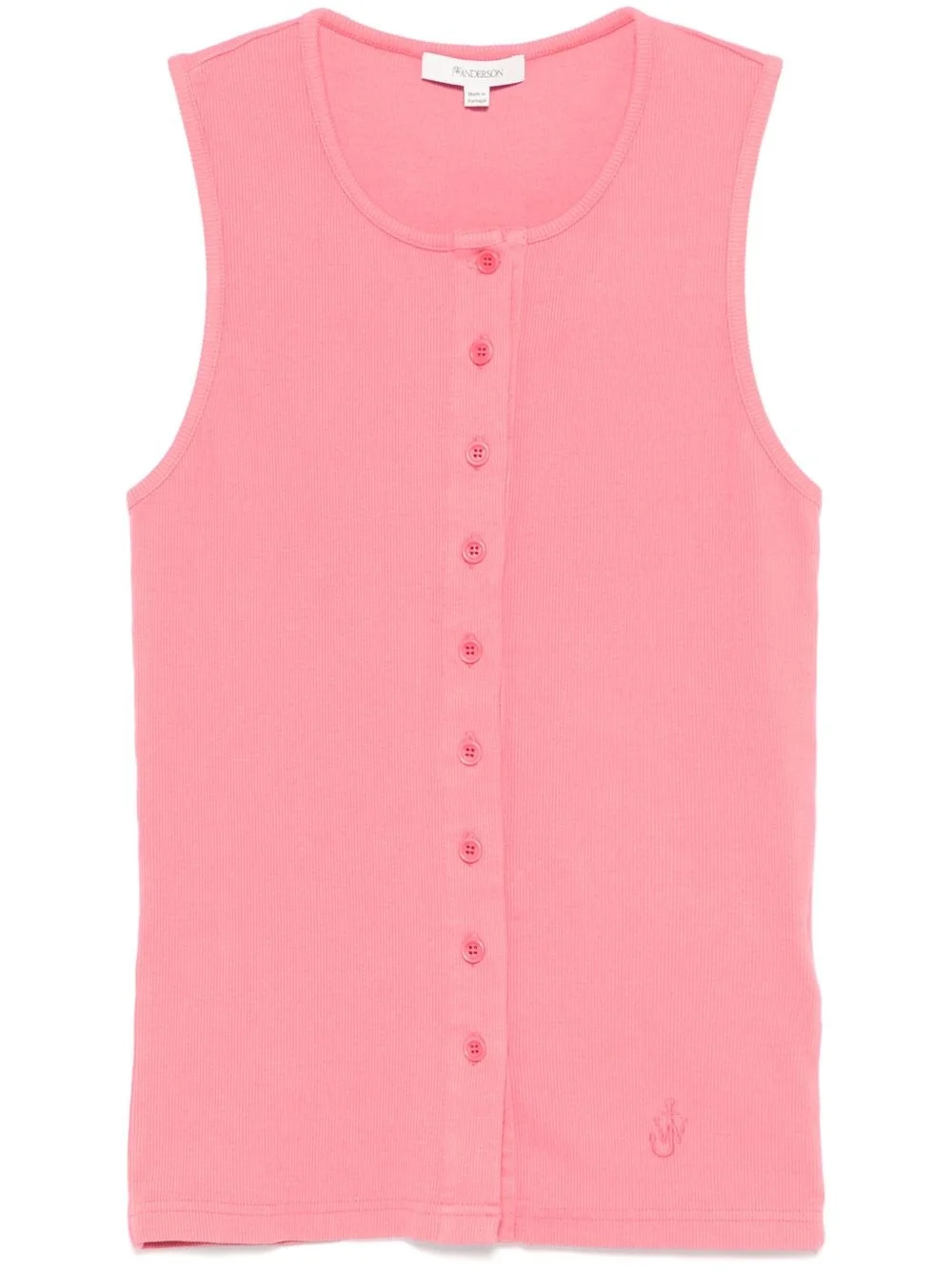 buttoned tank top - 1