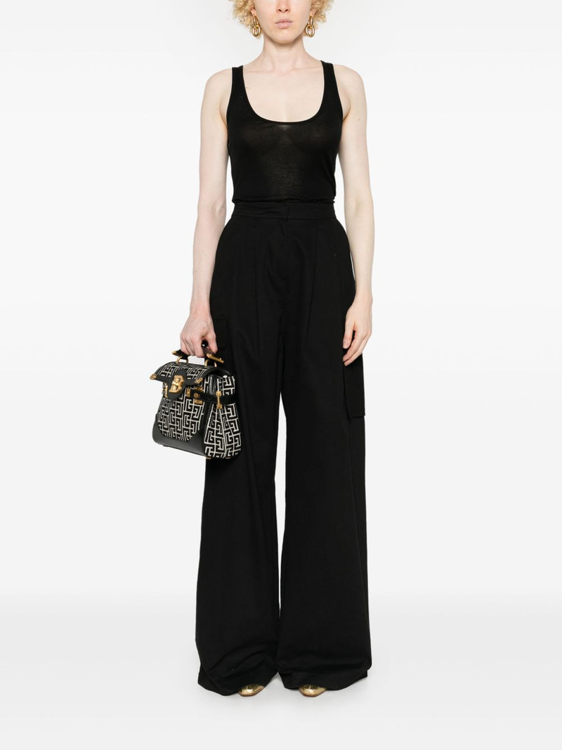 ELISABETTA FRANCHI logo-print top outlook