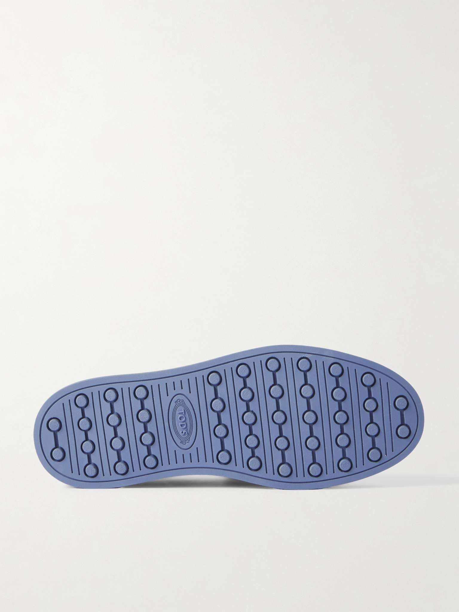 Allacciata Cassetta Rubber-Trimmed Suede Sneakers - 3