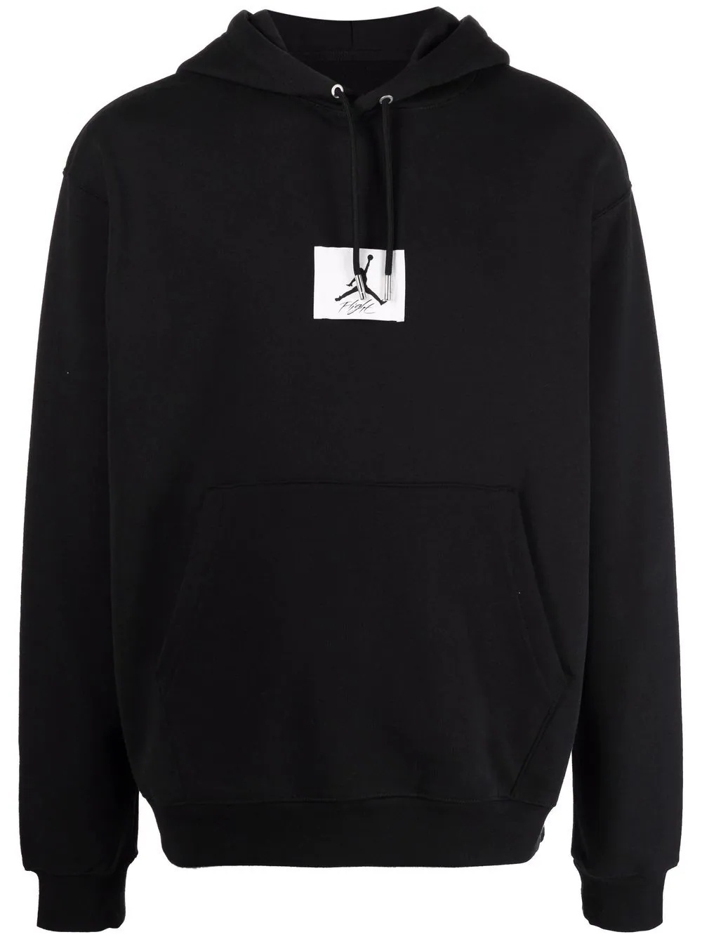 logo-patch hoodie - 1