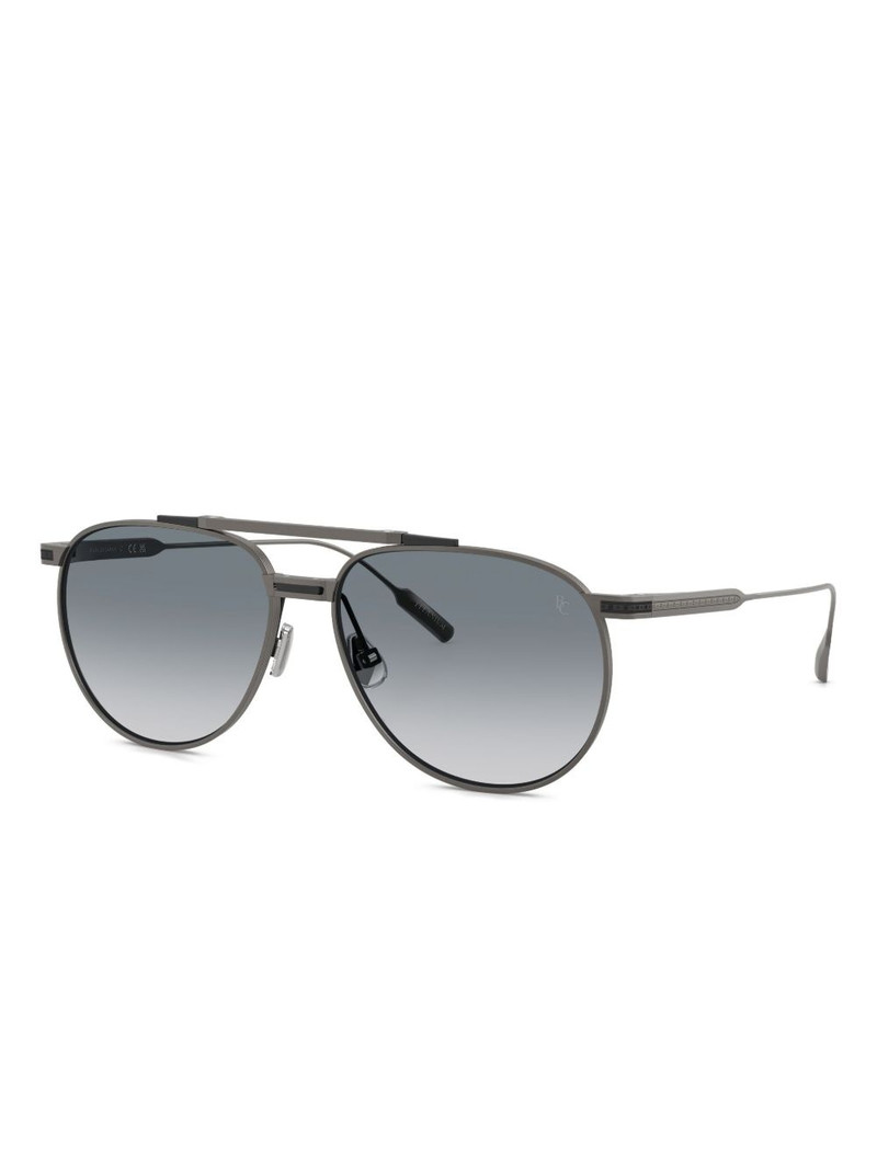 Brunello Cucinelli pilot-frame sunglasses outlook