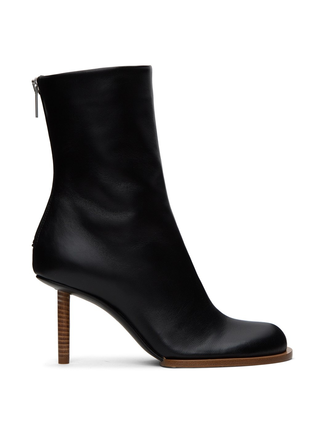 Black Le Chouchou 'Les Bottines Rond Carré' Boots - 1
