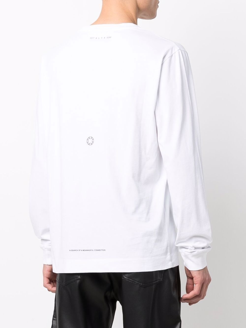 Spray-logo long-sleeved T-shirt - 5