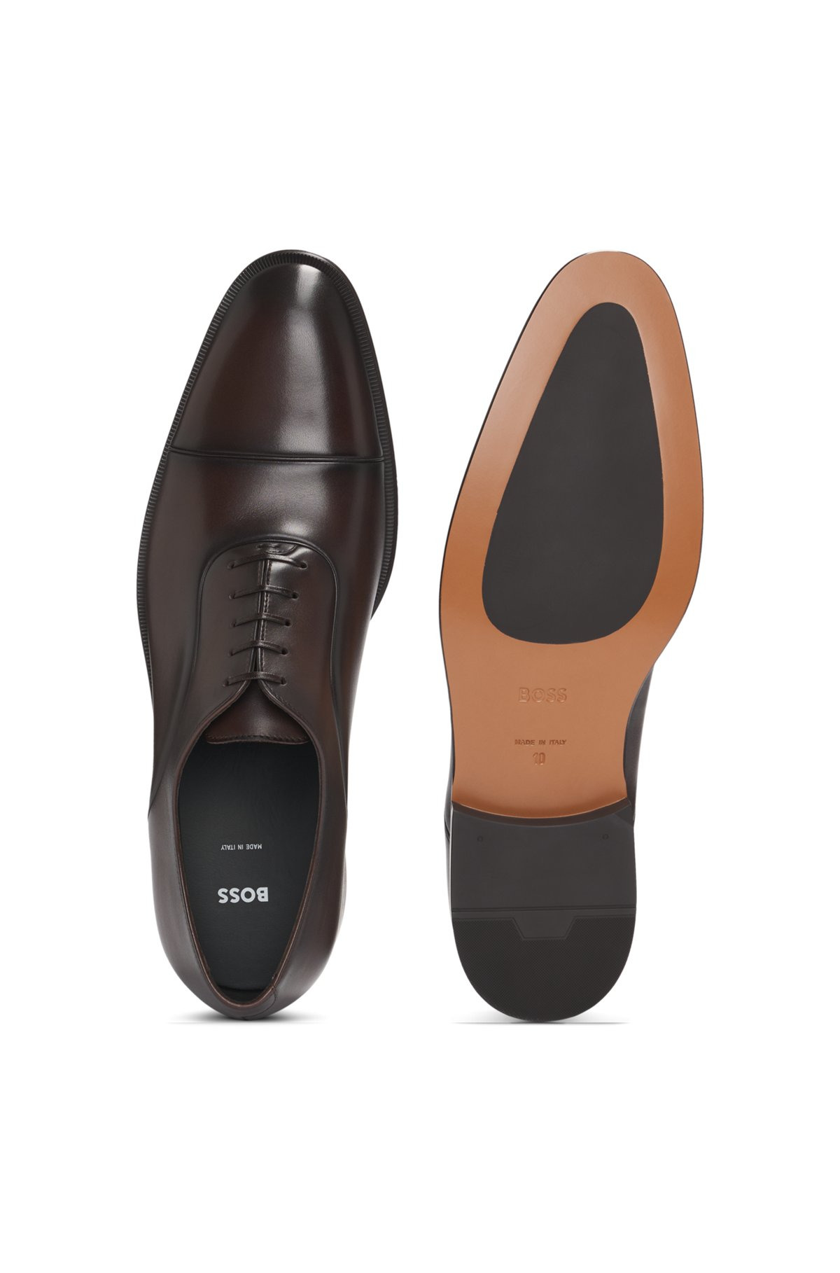 CAPTOE OXFORD SHOES IN SMOOTH LEATHER - 4