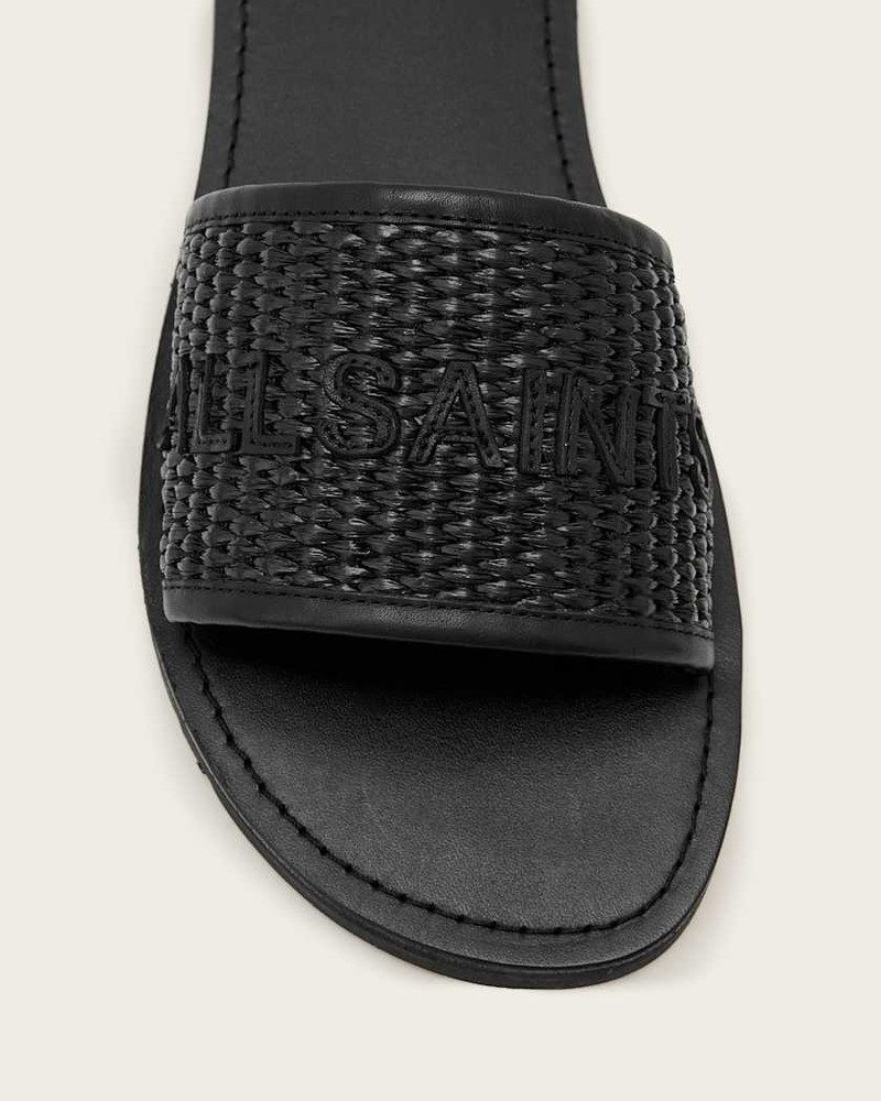 ALLSAINTS HOXTON SINGLE STRAP SLIDERS outlook