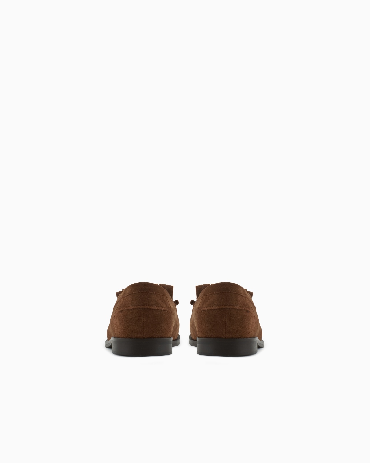 DAPPLED CRUST LEATHER LOAFERS WITH FRINGES - 4